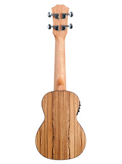 Reno RU210E Ukulélés Soprano avec Pickup et Tuner (Naturel)