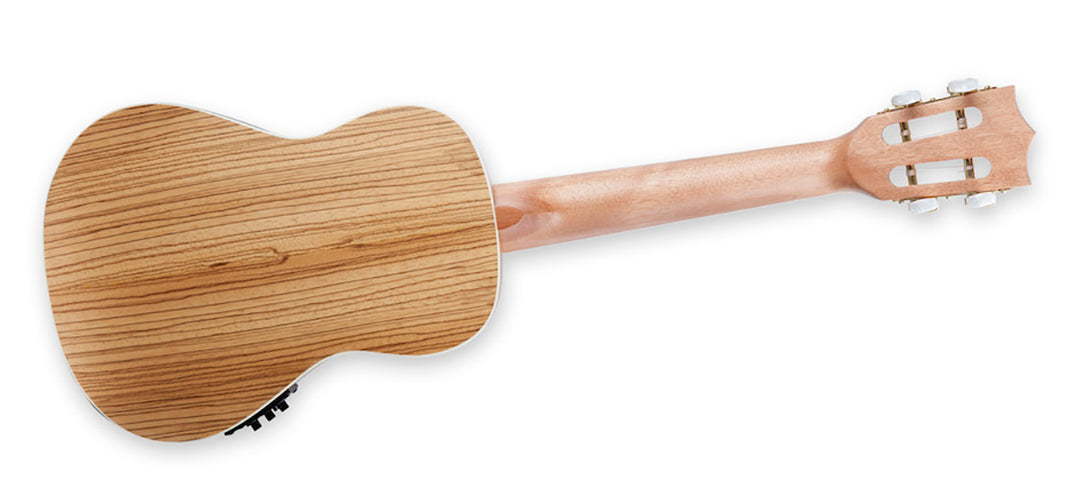 Reno RU320E Grand Concert Ukulélés avec Pickup et Tuner (Naturel)