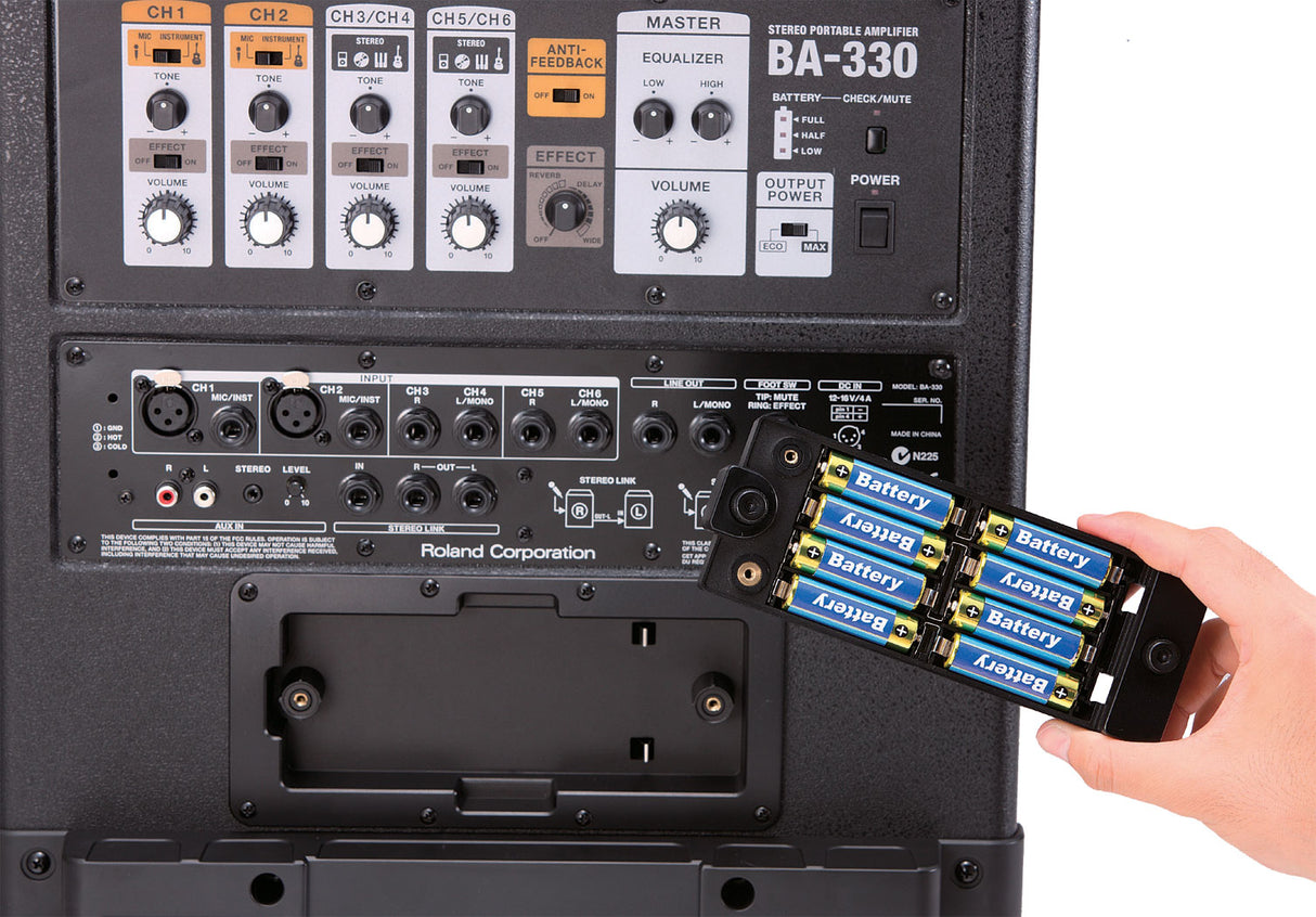 Roland BA-330 Portable Stereo Sound System