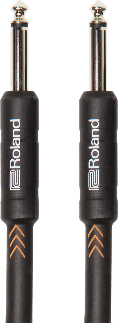 Roland "Nickel" Câble Instrument 6.3mm Jack mono à 6.3mm Jack mono