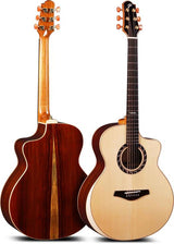 Pearl River S1CO-JCB Guitare western jumbo (Cutaway)