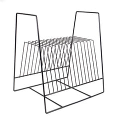 Studio 57 - Stand pour vinyles en métal (Sort)