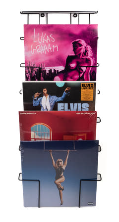 Studio 57 - Porte-magazines pour vinyles (Métal)