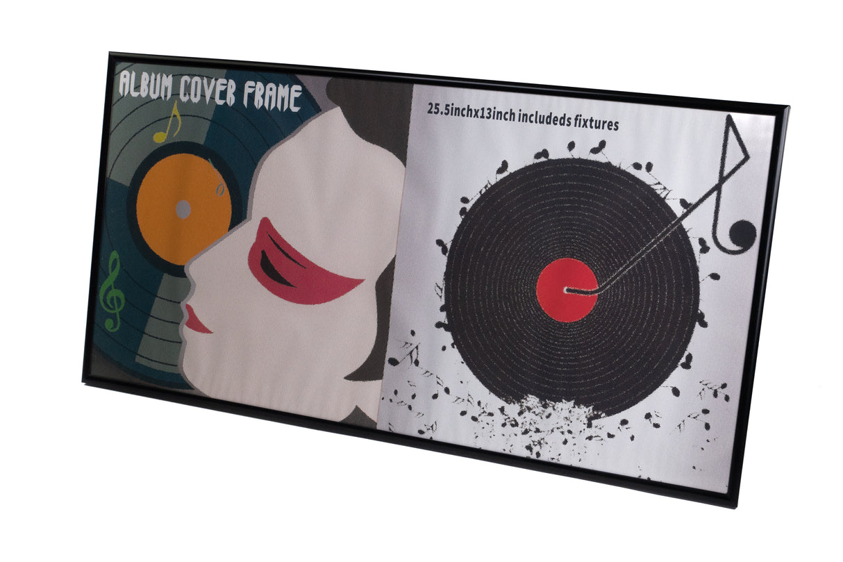 Studio 57 Frame for 2 12" vinyl records (Black)