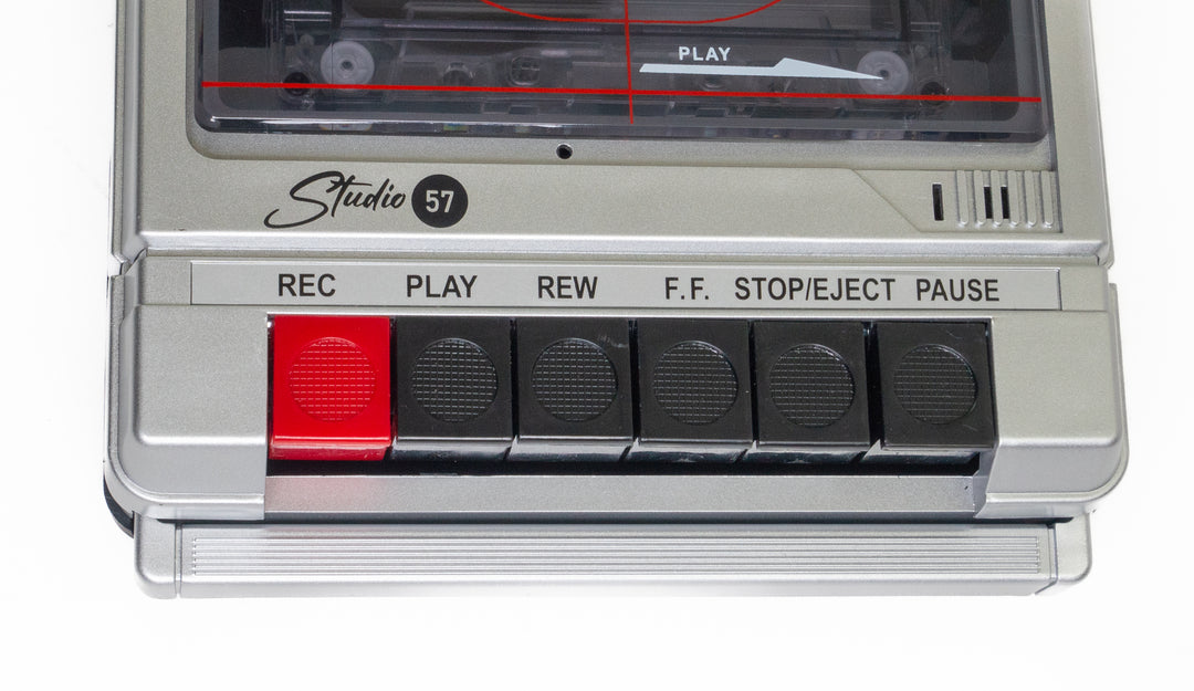 Studio 57 - Magnétophone à cassette (Argent)