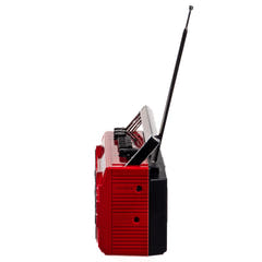 Studio 57 - Lecteur de cassettes avec FM & Bluetooth, Rouge