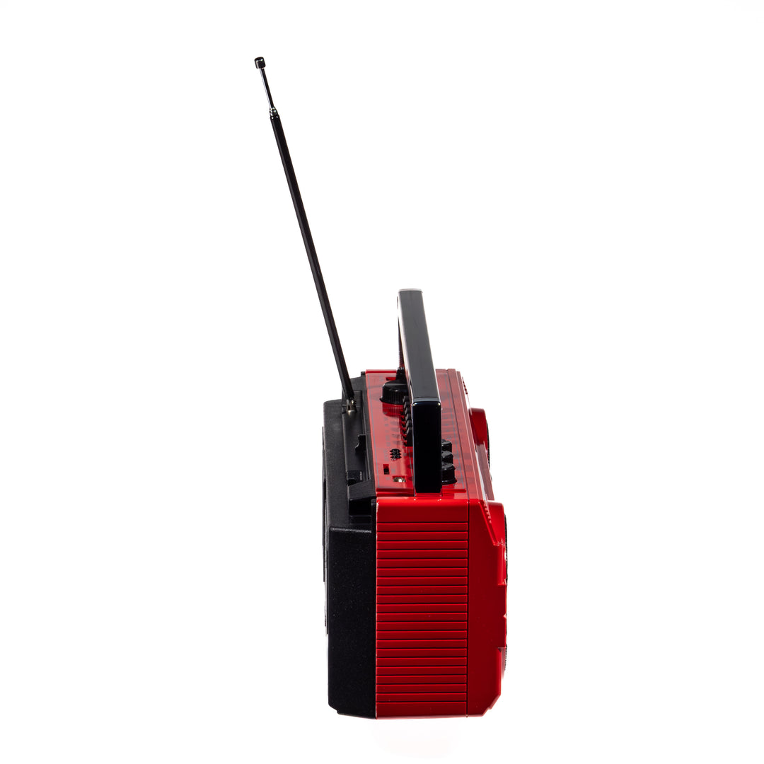 Studio 57 - Lecteur de cassettes avec FM & Bluetooth, Rouge