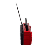 Studio 57 Lecteur de cassette avec FM et Bluetooth, Rouge