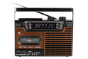 Studio 57 - Lecteur de cassettes avec FM & Bluetooth, Marron
