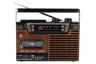 Studio 57 - Lecteur de cassettes avec FM & Bluetooth, Marron