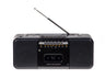 Studio 57 - Lecteur de cassettes avec FM & Bluetooth, Noir