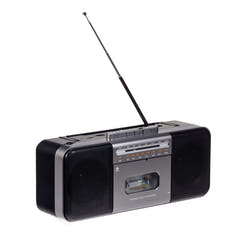 Studio 57 - Lecteur de cassettes avec FM & Bluetooth, Gris