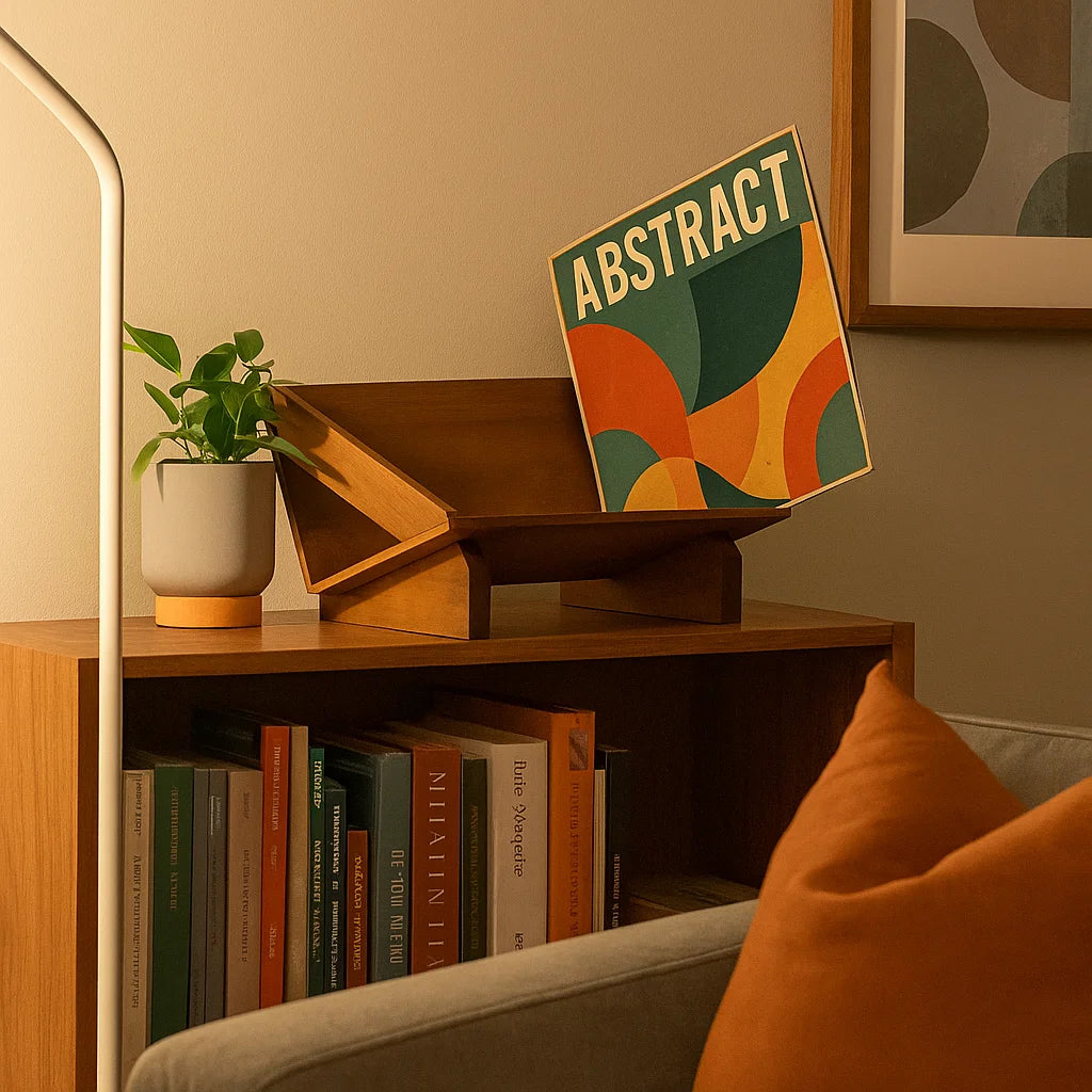 Studio 57 - Support de table pour vinyles (Bois)