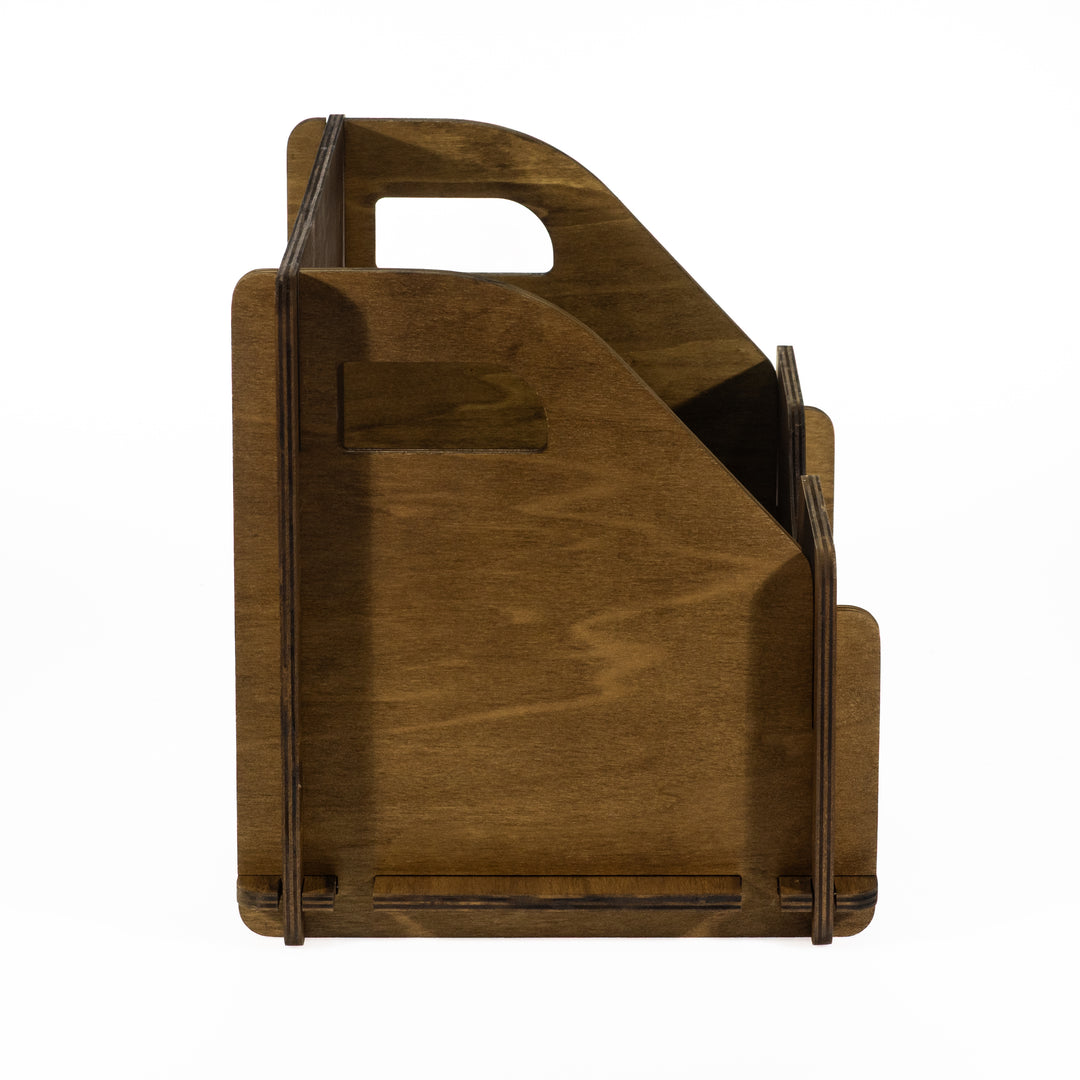 Studio 57 Boîte de rangement pour vinyles (Sombre)