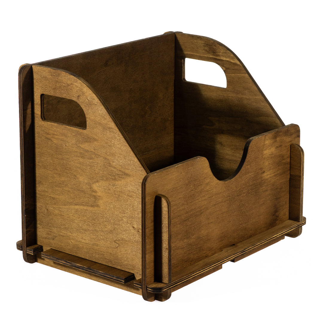 Studio 57 Boîte de rangement pour vinyles (Sombre)