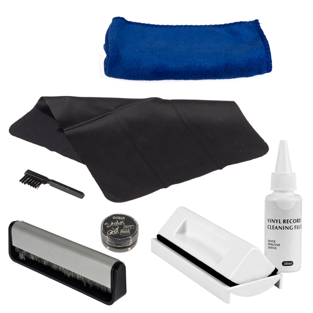 Studio 57 Kit de nettoyage pour vinyles (7 pièces)