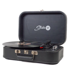 Studio 57 Mellow Pladespiller (Noir) Bundle