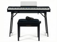 Grooveland FP80 Piano numérique (Noir) Pack complet