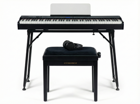 Grooveland FP80 Piano numérique (Noir) Pack complet
