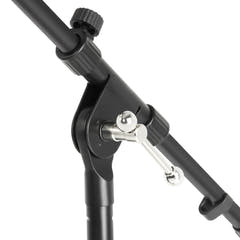 Adam Hall Stands S 9 B - Pied de micro avec perche, compact