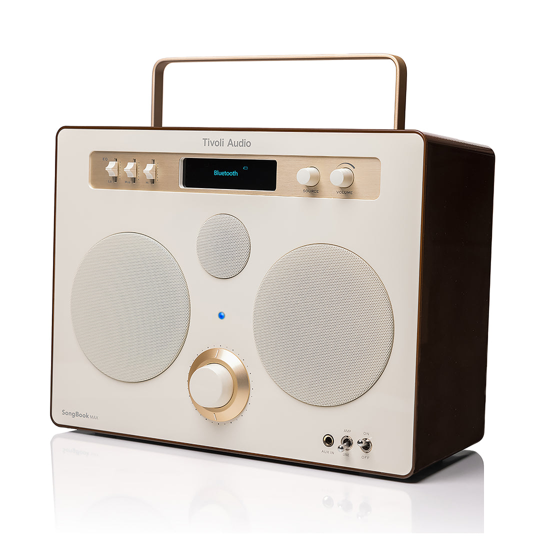 Tivoli Audio Song Book MAX Bluetooth Haut-parleur (Crème/Brun)