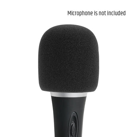 Adam Hall Stands D 913 BLK - Bonnette anti-vent pour micro, noire