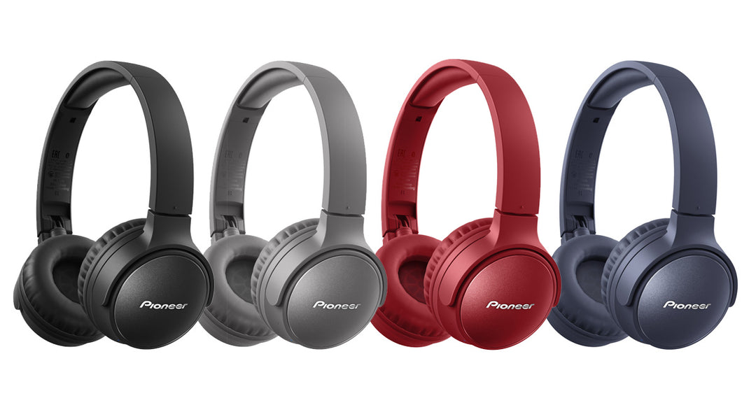 Pioneer SE-S6BN Écouteurs Bluetooth Réducteurs de Bruit (Bleu)