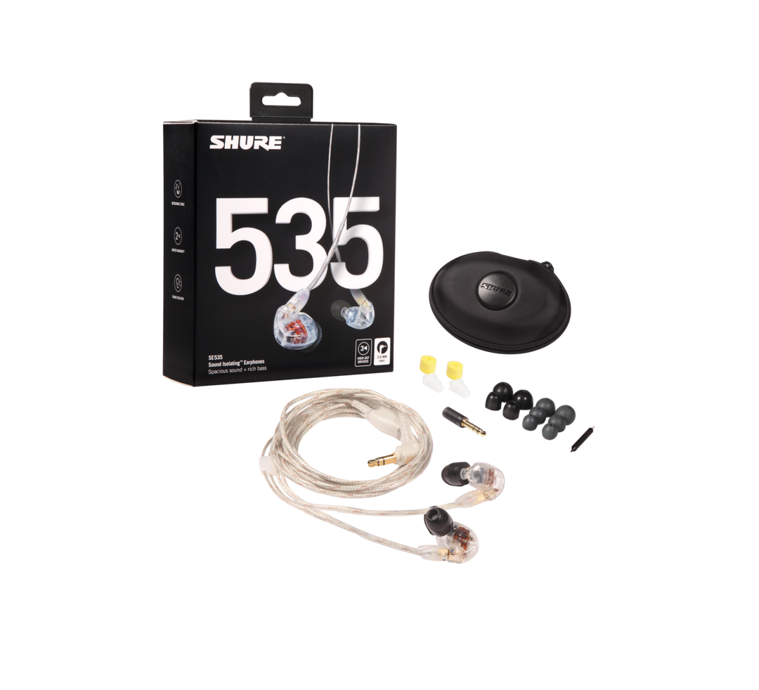 Shure SE535 - Écouteurs In-Ear (Clear)
