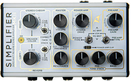 Simplifier Amps MkII Guitar Zero Watt Amplifier