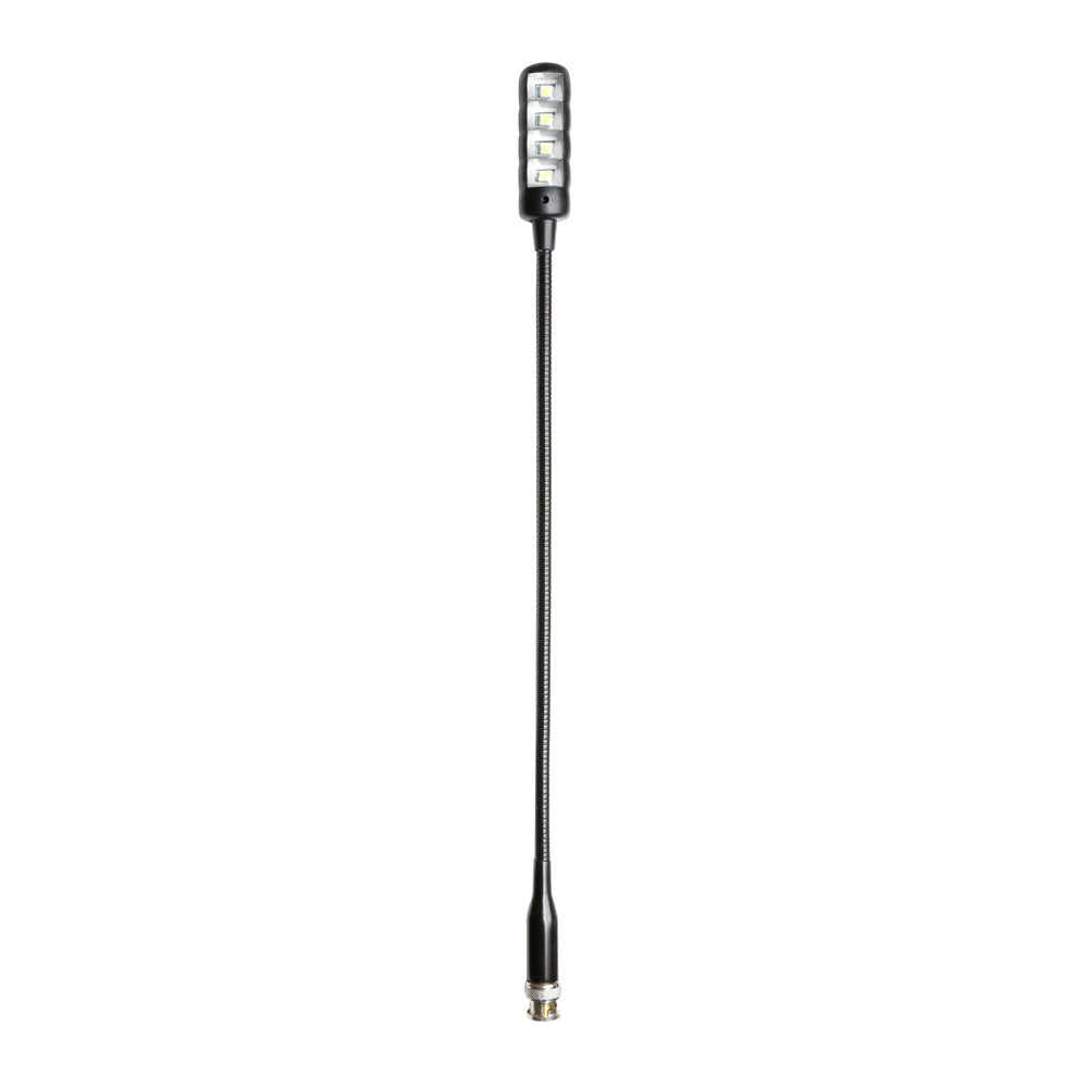 Adam Hall Stands SLED 1 ULTRA BNC - Lampe col de cygne BNC avec 4 LED COB