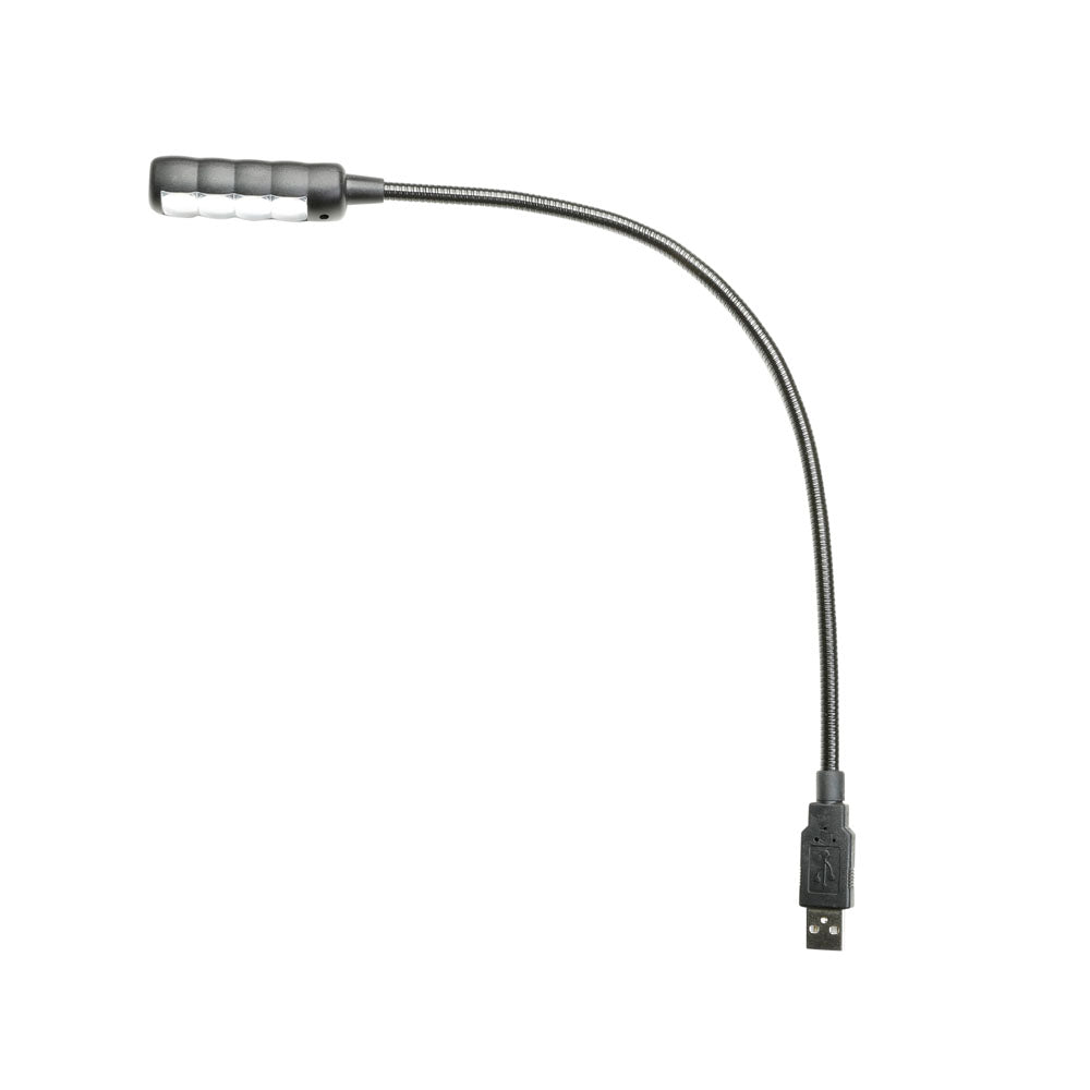 Adam Hall Stands SLED 1 ULTRA USB - Lampe col de cygne, connecteur USB, 4 LED COB