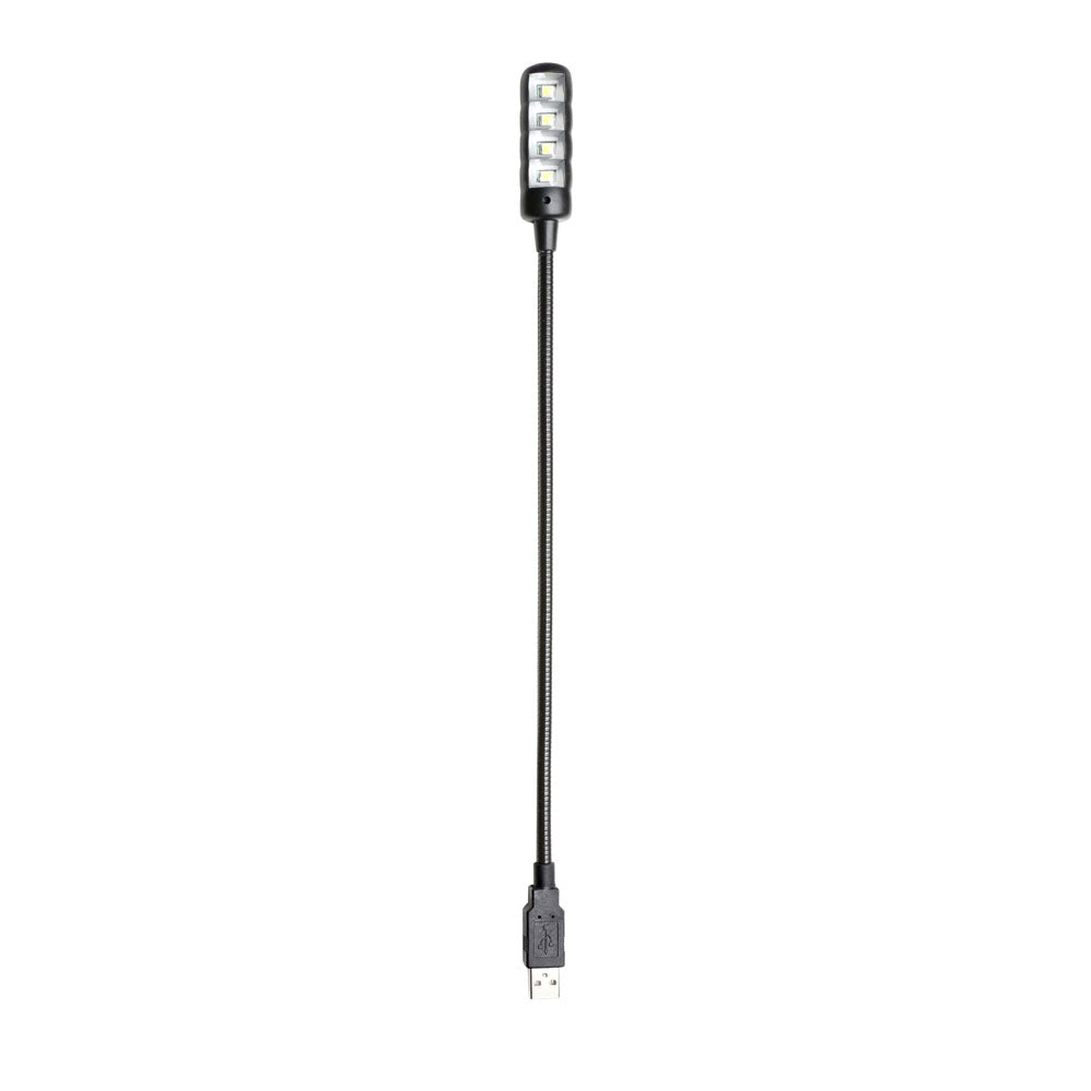 Adam Hall Stands SLED 1 ULTRA USB - Lampe col de cygne, connecteur USB, 4 LED COB