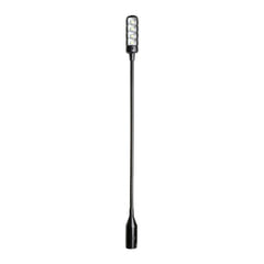 Adam Hall Stands SLED 1 ULTRA XLR 3 - Lampe col de cygne XLR 3 pôles avec 4 LED COB