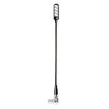 Adam Hall Stands SLED 1 ULTRA XLR 4 A - Lampe col de cygne XLR coudée 4 pôles avec 4 LED COB