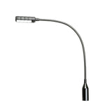 Adam Hall Stands SLED 1 ULTRA XLR 4 - Lampe col de cygne XLR 4 pôles avec 4 COB-LED