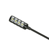 Adam Hall Stands SLED 1 ULTRA XLR 4 - Lampe col de cygne XLR 4 pôles avec 4 COB-LED