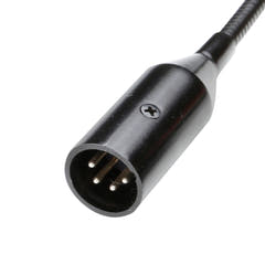 Adam Hall Stands SLED 1 ULTRA XLR 4 - Lampe col de cygne XLR 4 pôles avec 4 COB-LED