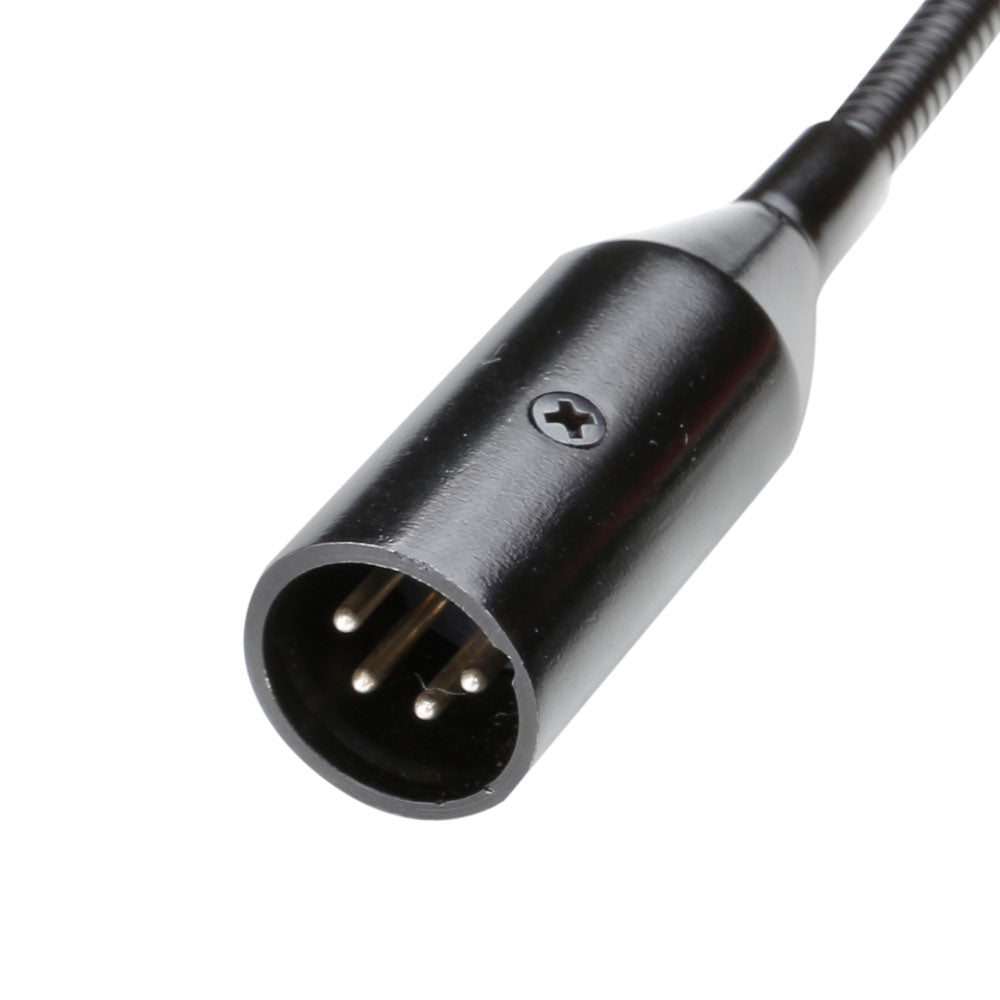 Adam Hall Stands SLED 1 ULTRA XLR 4 - Lampe col de cygne XLR 4 pôles avec 4 COB-LED