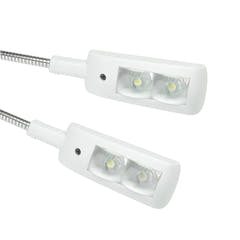 Adam Hall Stands SLED 2 PRO W - Lampe LED pour pupitre, blanc