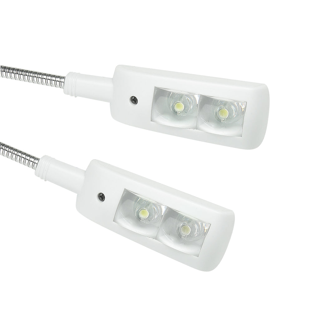Adam Hall Stands SLED 2 PRO W - Lampe LED pour pupitre, blanc