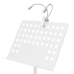 Adam Hall Stands SLED 2 PRO W - Lampe LED pour pupitre, blanc