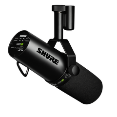 Shure SM7dB Microphone dynamique actif pour podcast