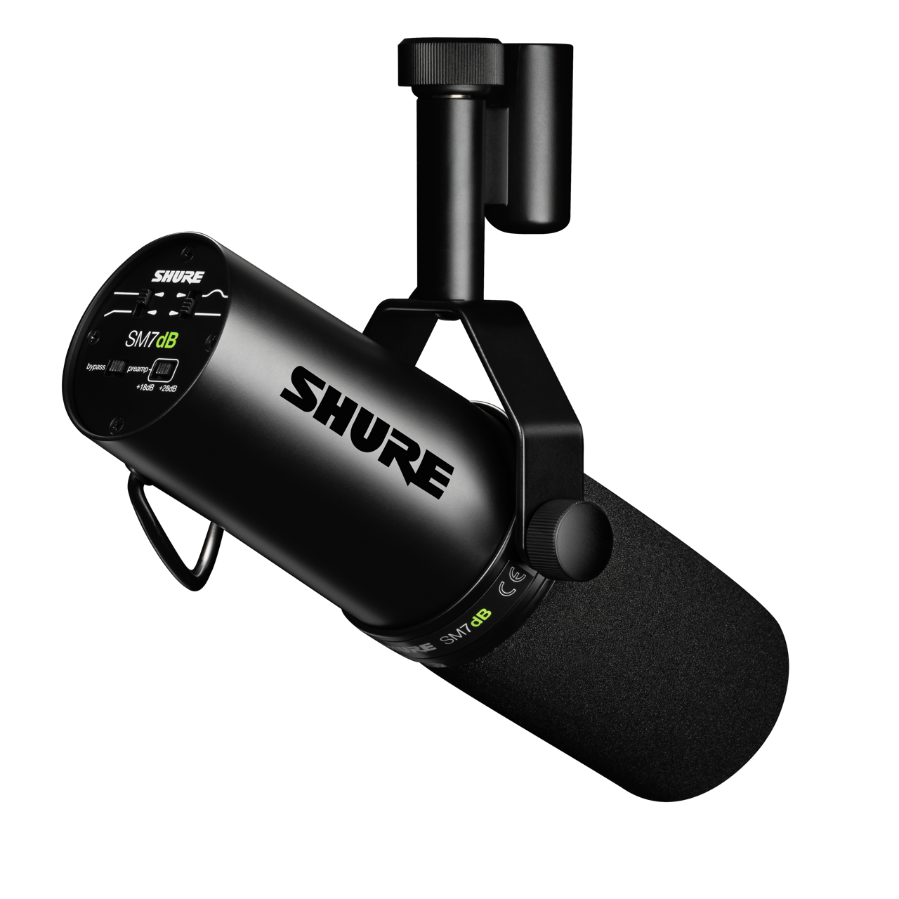 Shure SM7dB Active Dynamic Podcast Microphone