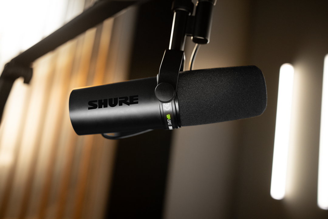 Shure SM7dB Microphone dynamique actif pour podcast
