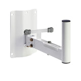 Adam Hall Stands SMBS 5 W - Support mural pour enceintes, blanc