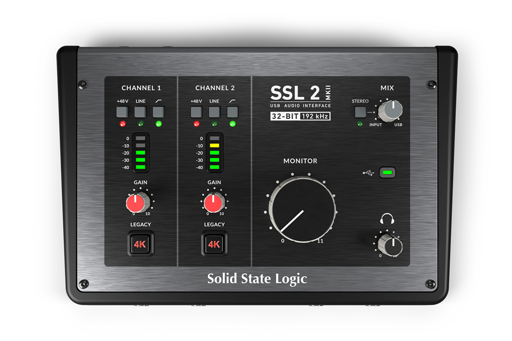 SSL 2 USB MK II Interfaces audio