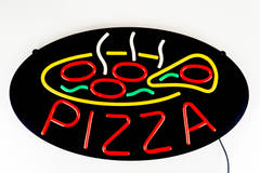 Enseigne néon "Pizza" (70cm)