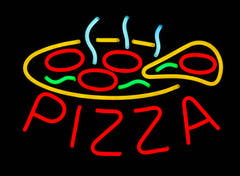 Enseigne néon "Pizza" (70cm)