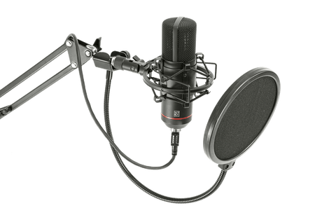 BST STM300-PLUS Ensemble de Microphone Streaming (Noir)