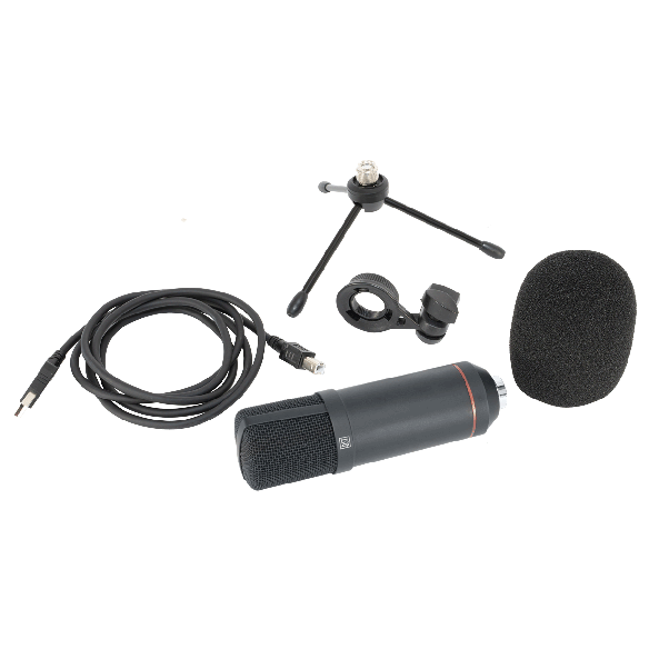 BST Microphone USB Podcaster (Noir) 